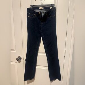 Tory Burch Dark Blue Flare Jeans